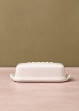 Load image into Gallery viewer, Arrondi Butter Dish White