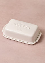 Load image into Gallery viewer, Arrondi Butter Dish White