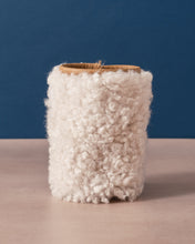 Load image into Gallery viewer, Sheepskin Wine Cooler White