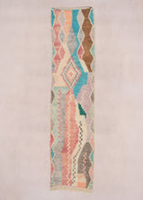 Load image into Gallery viewer, Vintage Boujad Rug Runner HD03