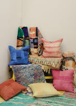 Load image into Gallery viewer, Vintage Turkish Patchwork Cushion 17