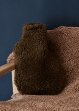 Load image into Gallery viewer, Sheepskin Hot Water Bottle Olive-COMING SOON
