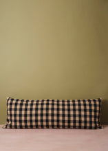 Load image into Gallery viewer, Peanut & Rye Check Cushion