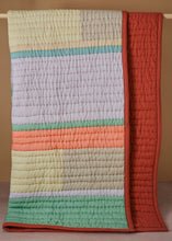 Load image into Gallery viewer, Pavilion Plaid Throw Coral