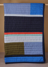 Load image into Gallery viewer, Pavilion Plaid Throw Blue