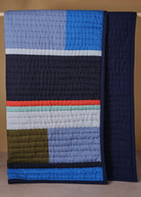 Load image into Gallery viewer, Pavilion Plaid Throw Blue