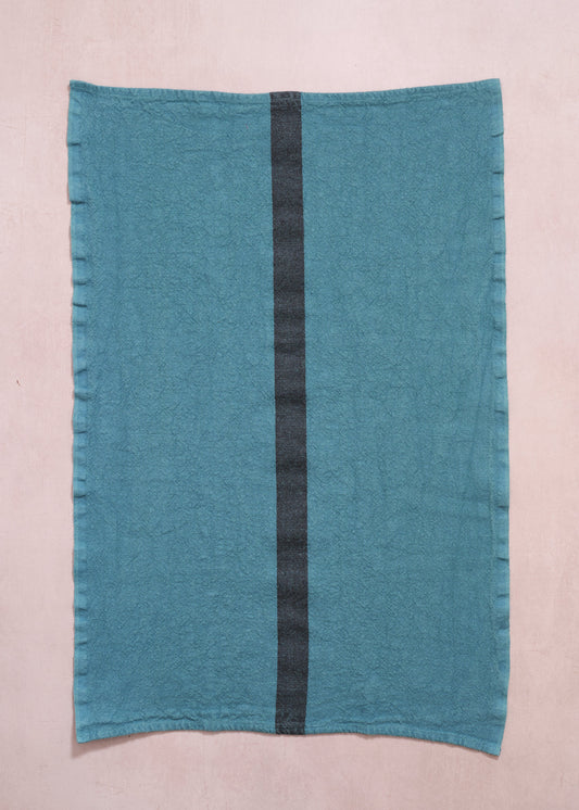 Tea Towel Doudou Stripe Lagoon