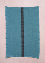 Load image into Gallery viewer, Tea Towel Doudou Stripe Lagoon
