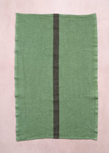 Load image into Gallery viewer, Tea Towel Doudou Stripe Prairie Green