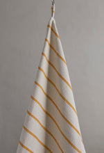 Load image into Gallery viewer, Recycled Cotton Stripe Mustard