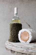 Load image into Gallery viewer, Sheepskin Wine Cooler Olive