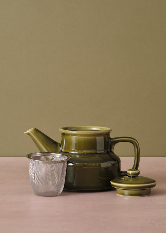 Causette Porcelain Teapot Moss