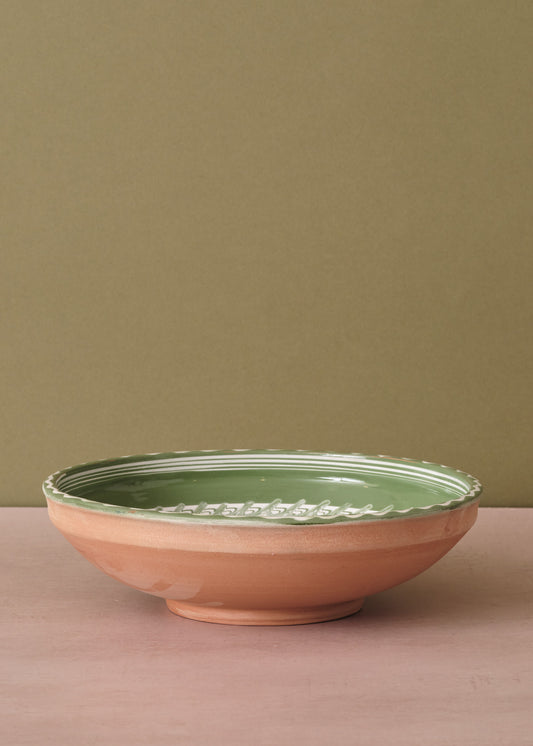 Flora Moss Fruit Bowl