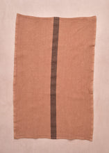 Load image into Gallery viewer, Tea Towel Doudou Stripe Cafe Au Lait