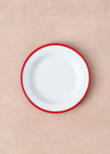 Load image into Gallery viewer, Red Marbled Enamelware