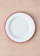 Load image into Gallery viewer, Red Marbled Enamelware