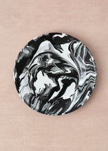 Load image into Gallery viewer, Black Marbled Enamelware