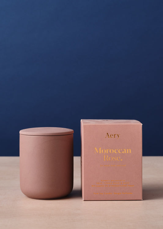 Moroccan Rose Scented Candle