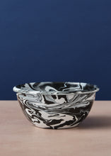 Load image into Gallery viewer, Black Marbled Enamelware