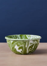 Load image into Gallery viewer, Green Marbled Enamelware