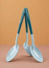 Load image into Gallery viewer, Enamel Ladle Prusia & Aqua