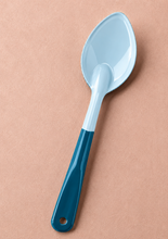 Load image into Gallery viewer, Enamel Ladle Prusia & Aqua