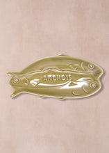 Load image into Gallery viewer, 3 Anchovy Plate Olive Green