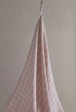 Load image into Gallery viewer, Linen Gingham Pink