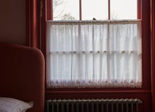 Load image into Gallery viewer, Off White Sheer Linen Voile