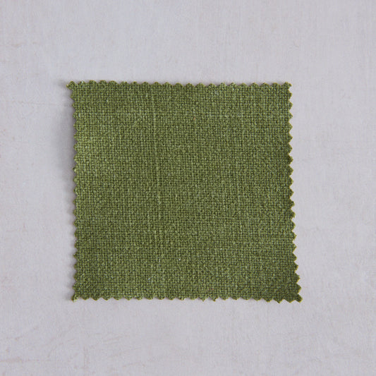 Heavy Weight Linen Moss