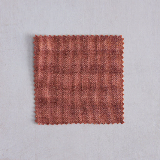 Heavy Weight Linen Henna