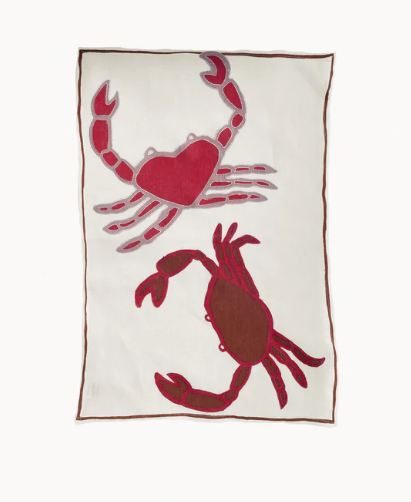 Tea Towel Crabs