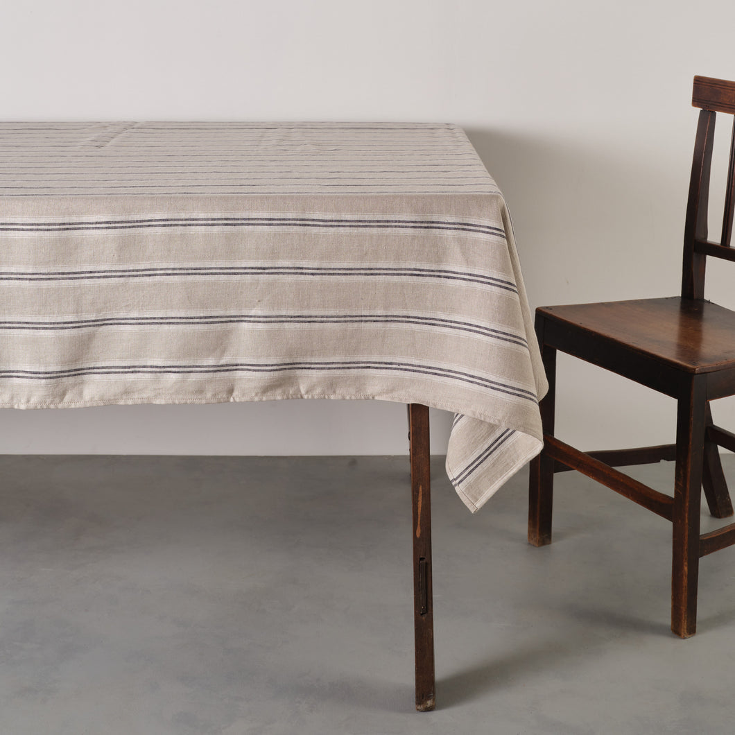 Tablecloth Celtic Stripe Indigo 250x150