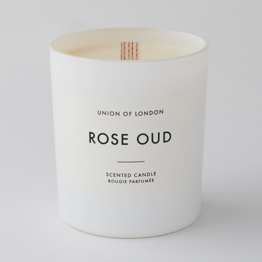 Candle Rose Oud Large