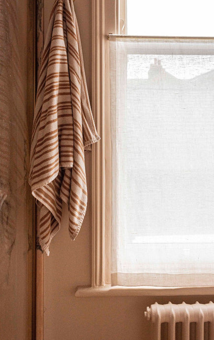 Outside Frame Privacy Panel in Bathroom
