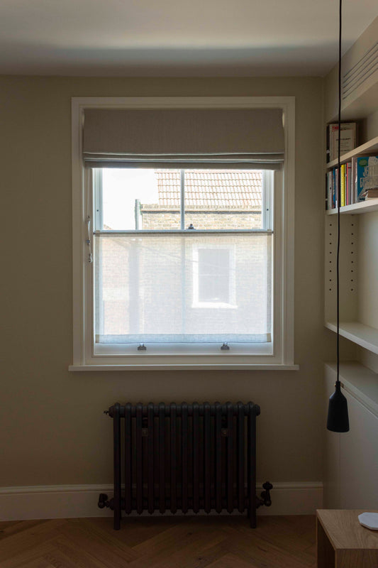 Privacy Panels in House Voile