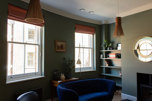 Terracotta Roman Blinds