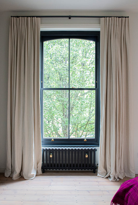 Natural Washed Linen Curtains