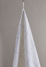 Load image into Gallery viewer, Carreau White Check Cotton &amp; Linen
