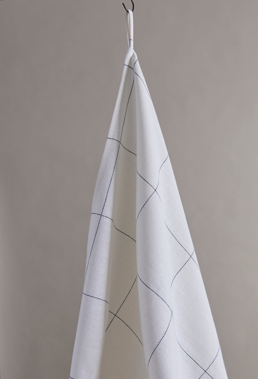 Carreau White Check Cotton & Linen