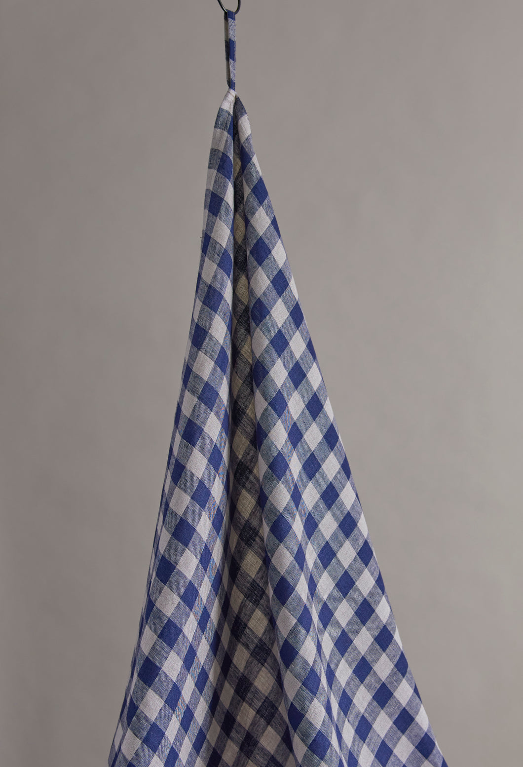 Linen Gingham Indigo