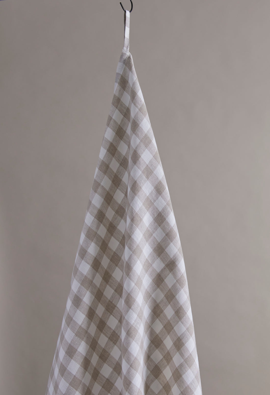 Linen Gingham Natural