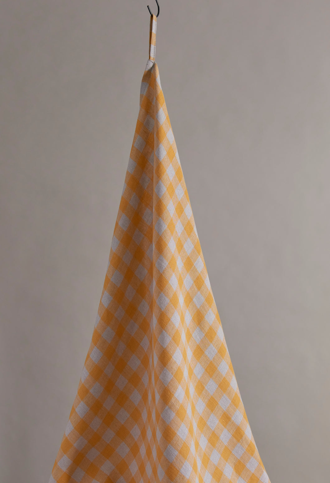 Linen Gingham Yellow