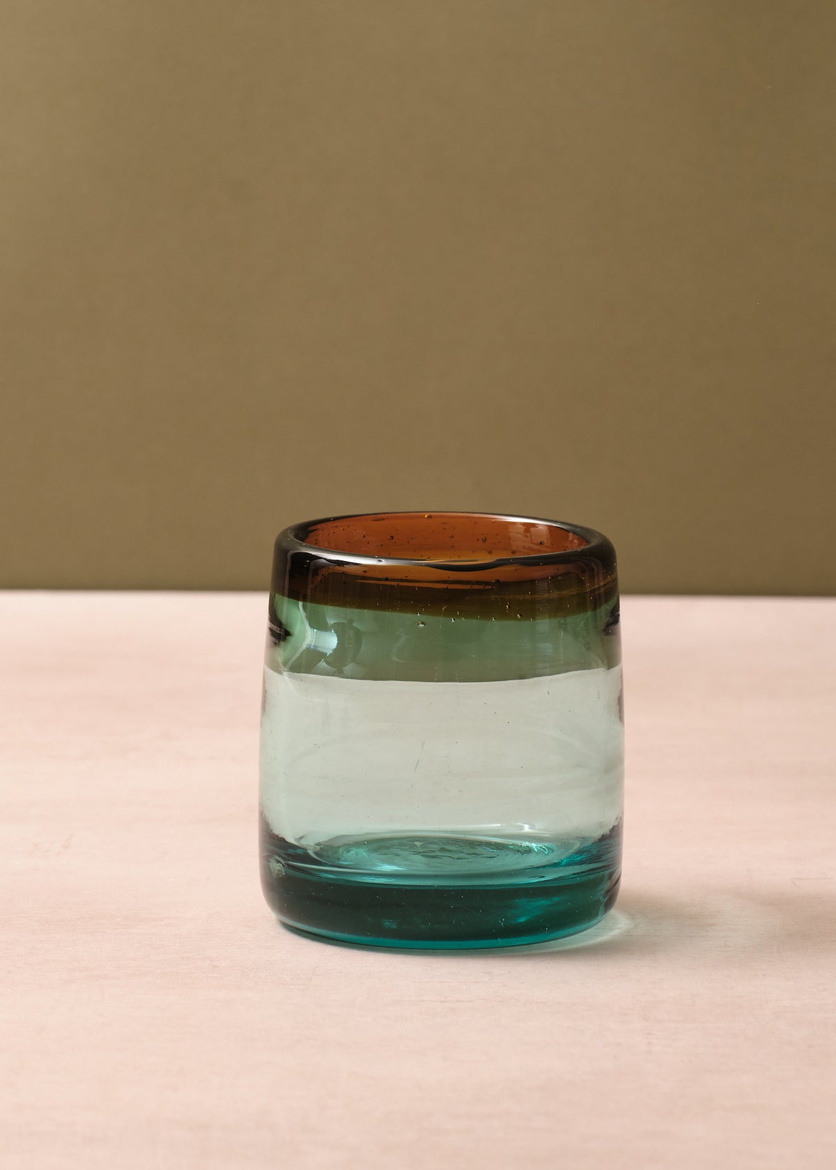 Amber Rim Tumbler Small