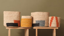Load image into Gallery viewer, Stripe Basket Orange
