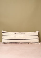 Load image into Gallery viewer, Recycled Cotton Noir Stripe Cushion
