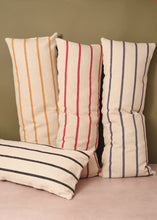 Load image into Gallery viewer, Recycled Cotton Marine Stripe Cushion
