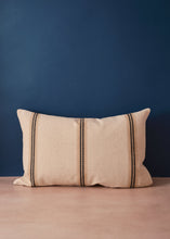 Load image into Gallery viewer, Nabella Stripe Black Cushion Medium
