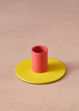 Load image into Gallery viewer, Sulphur &amp; Neyron Pink Candle Holder
