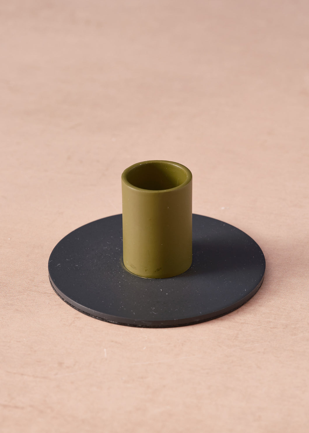 Indigo & Olive Candle Holder